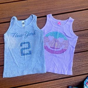BUNDLE of 2 tanks - girls size 2